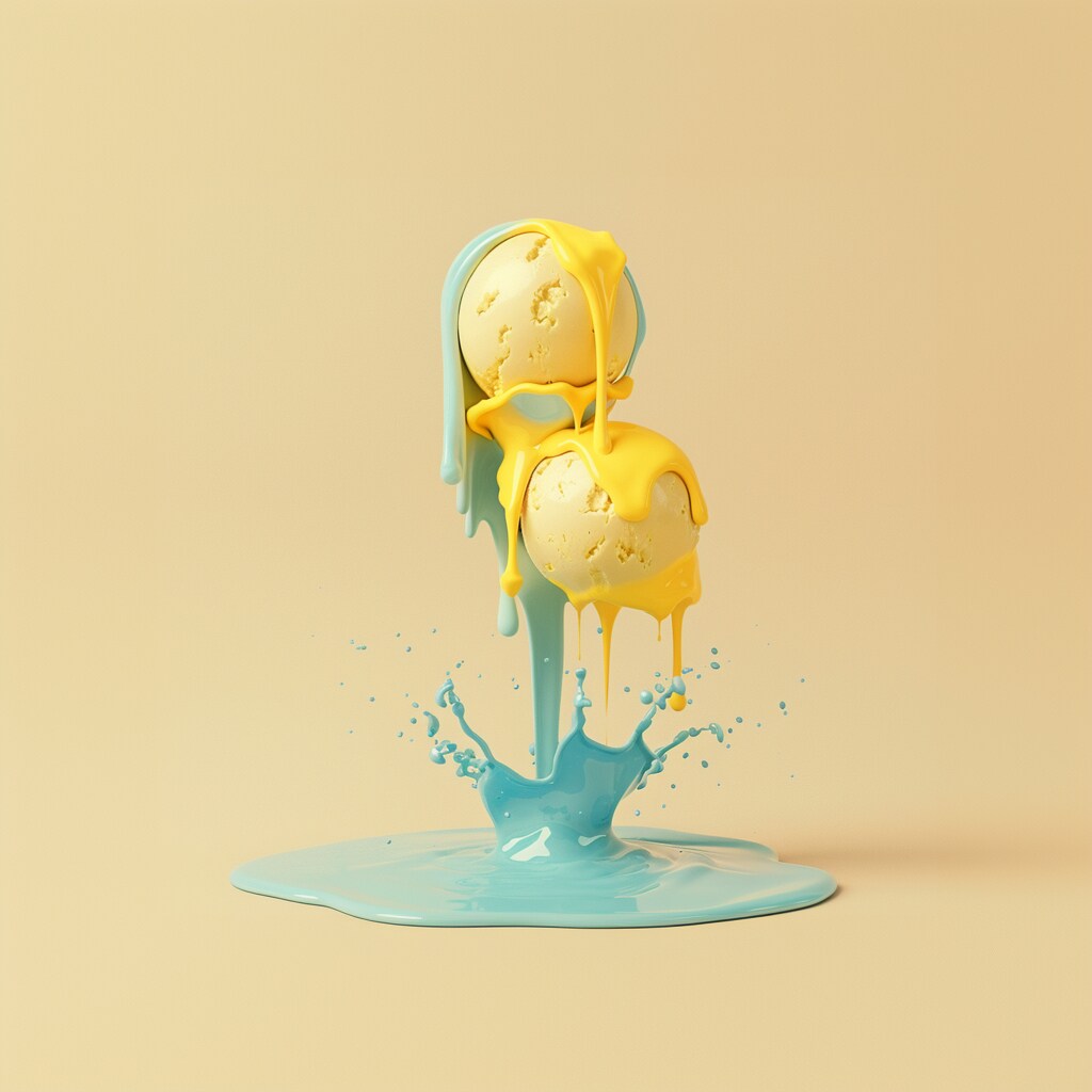 3Dアイスクリーム