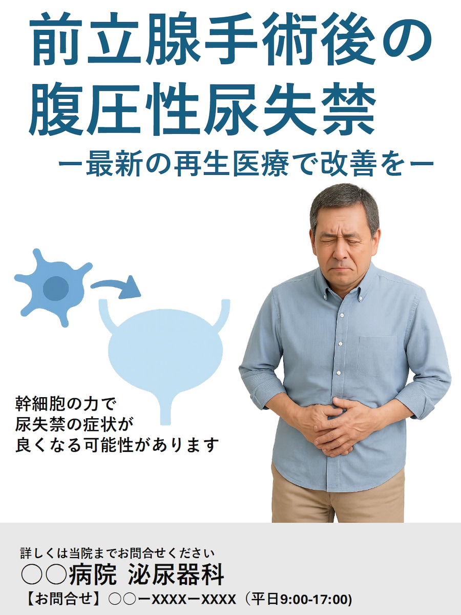 前立腺手術後の尿失禁