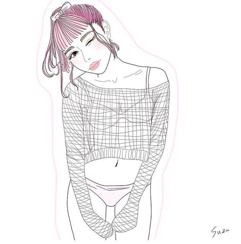 サンプル似顔絵