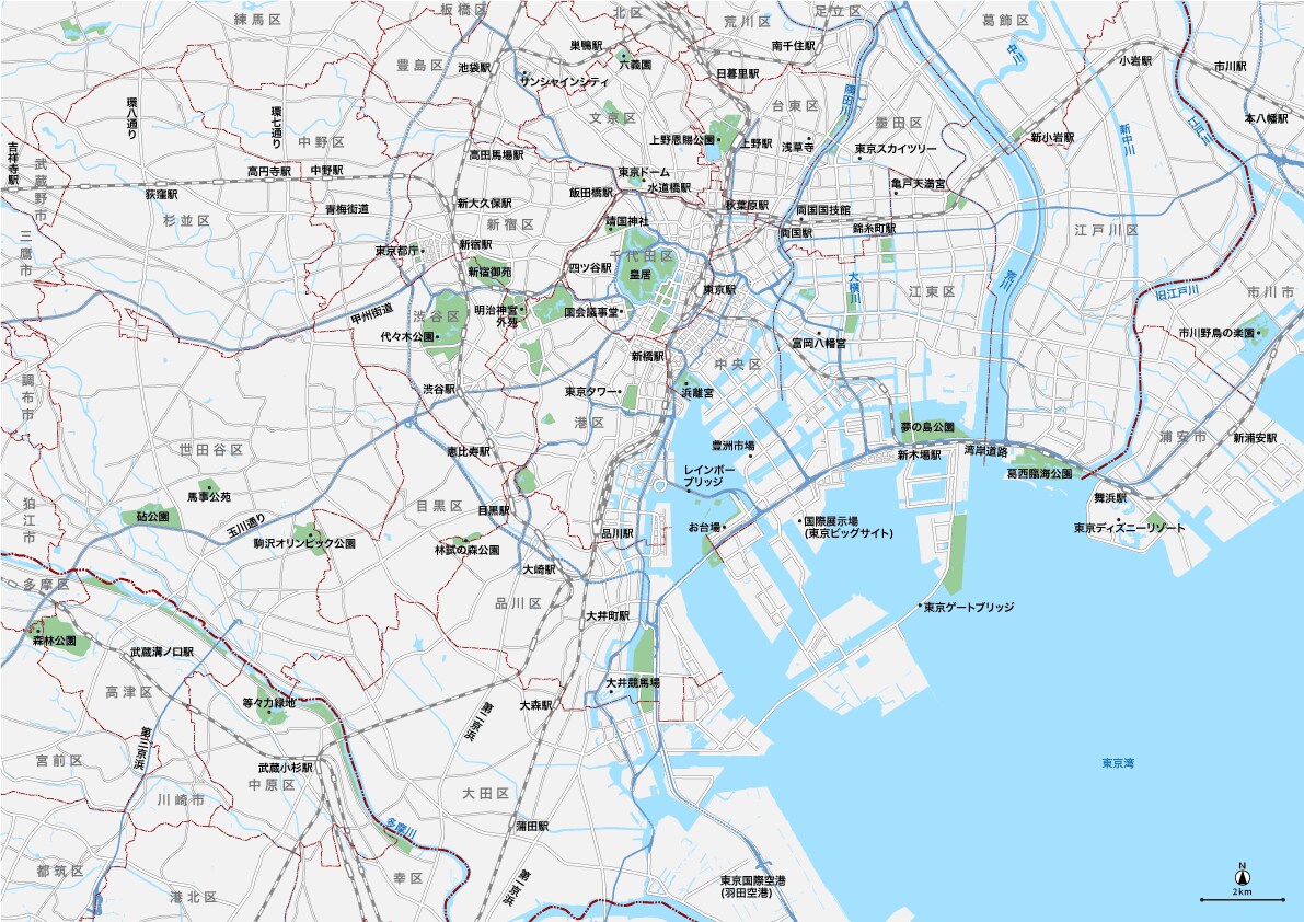 東京広域マップ