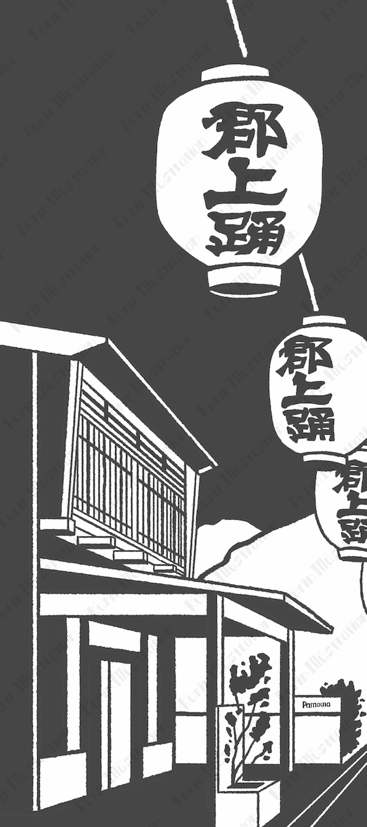 Pamouna様 竣工式記念手ぬぐい制作