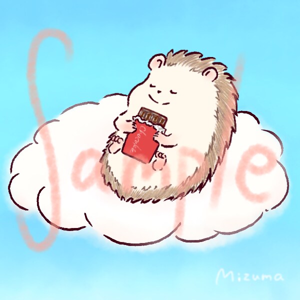 雲の上のハリネズミ