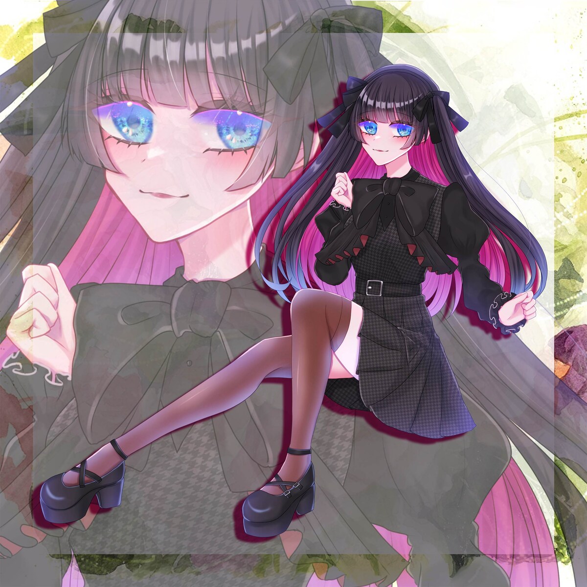 おとめこ制作イラストサンプル