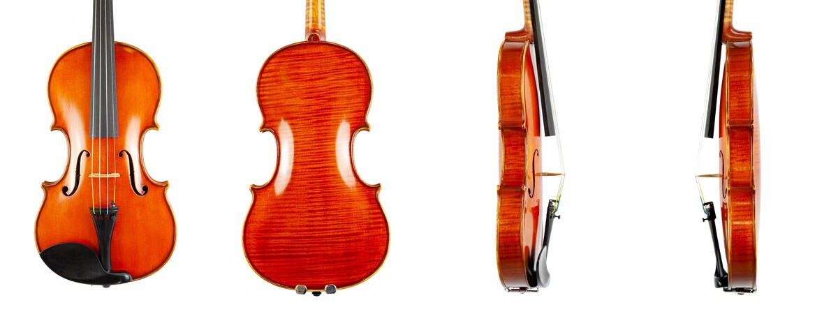 バイオリンの商品撮影