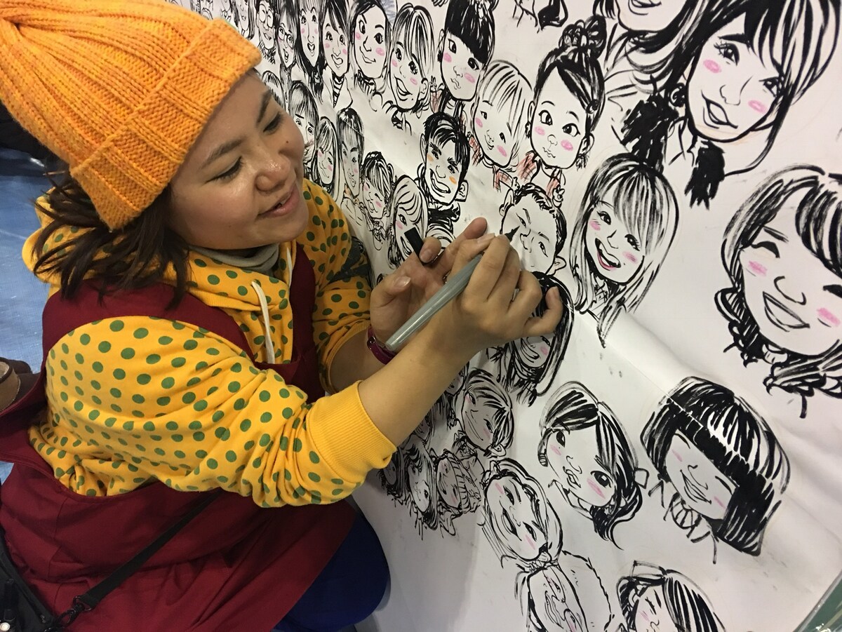 企業出展イベントにて