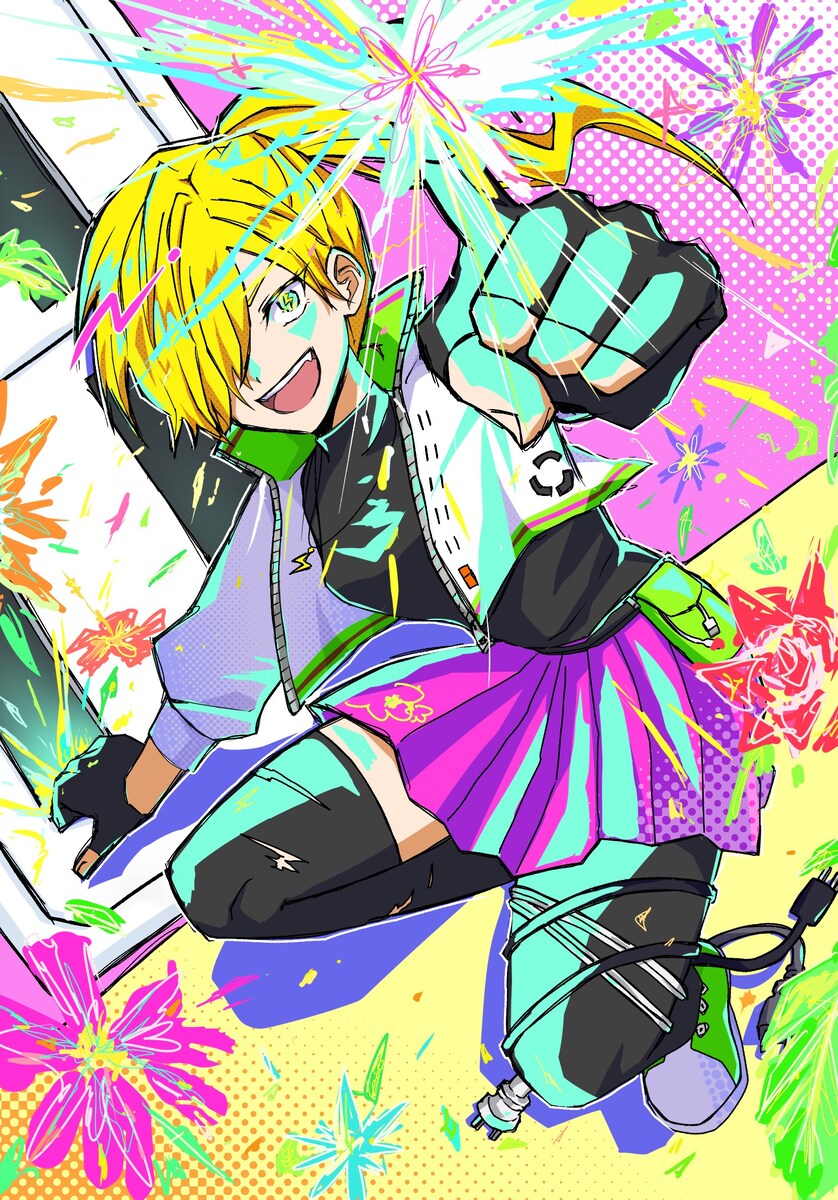 オリジナルキャラクターイラスト
