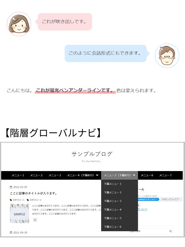 はてなブログカスタマイズ　オプション