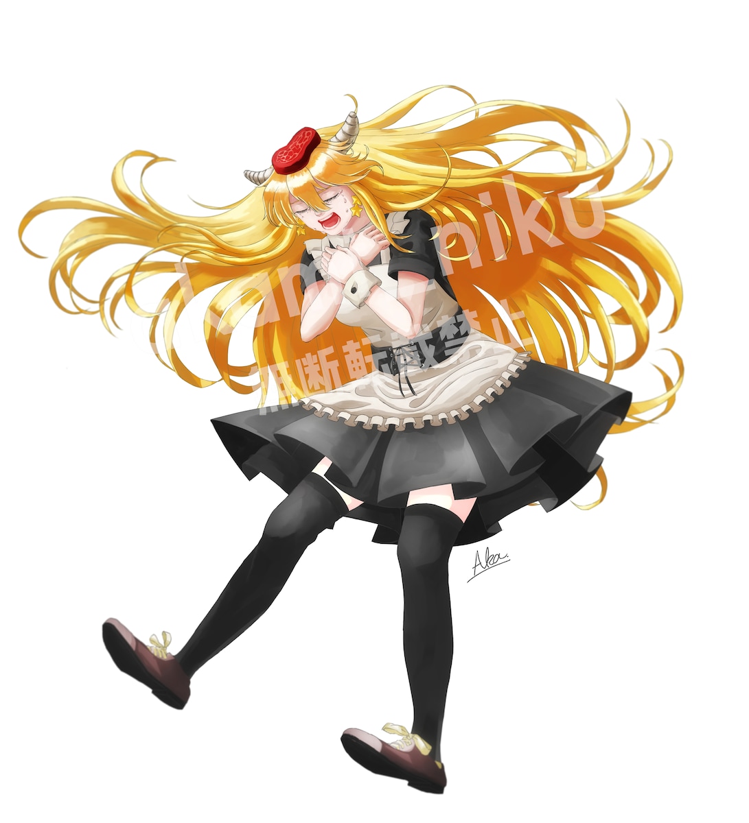 歌ってみた オリジナルMV用 イラスト作成