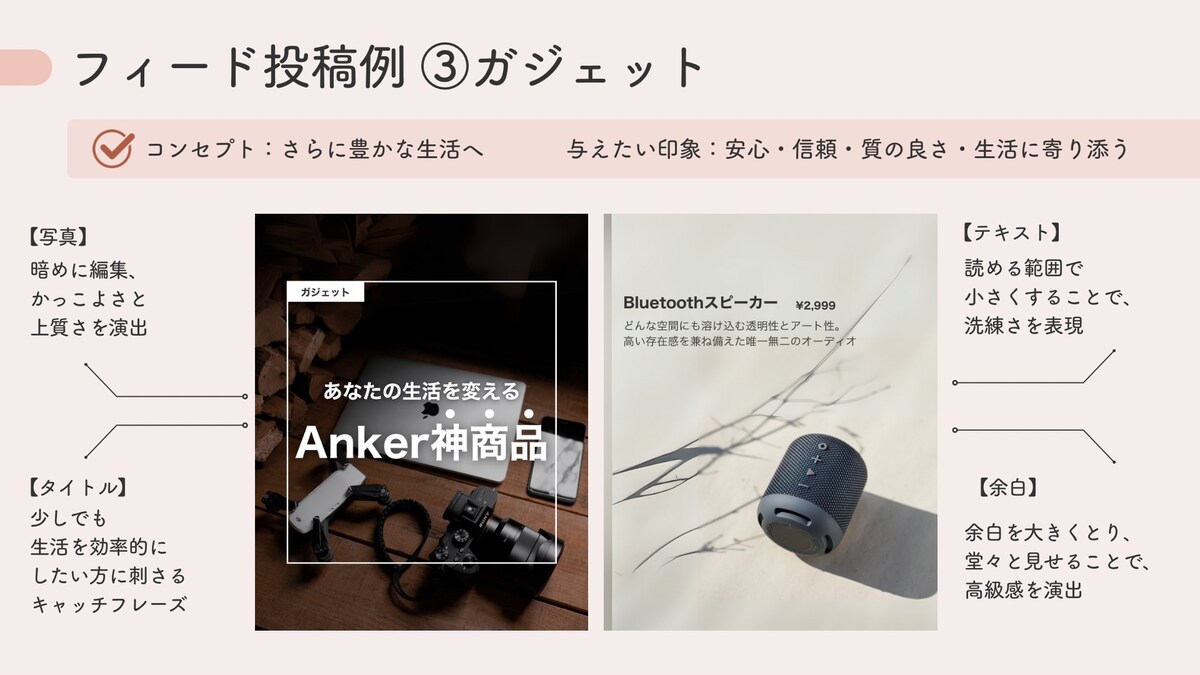 フィード投稿