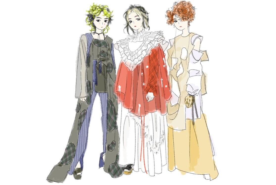 デフォルメイラスト(着色)