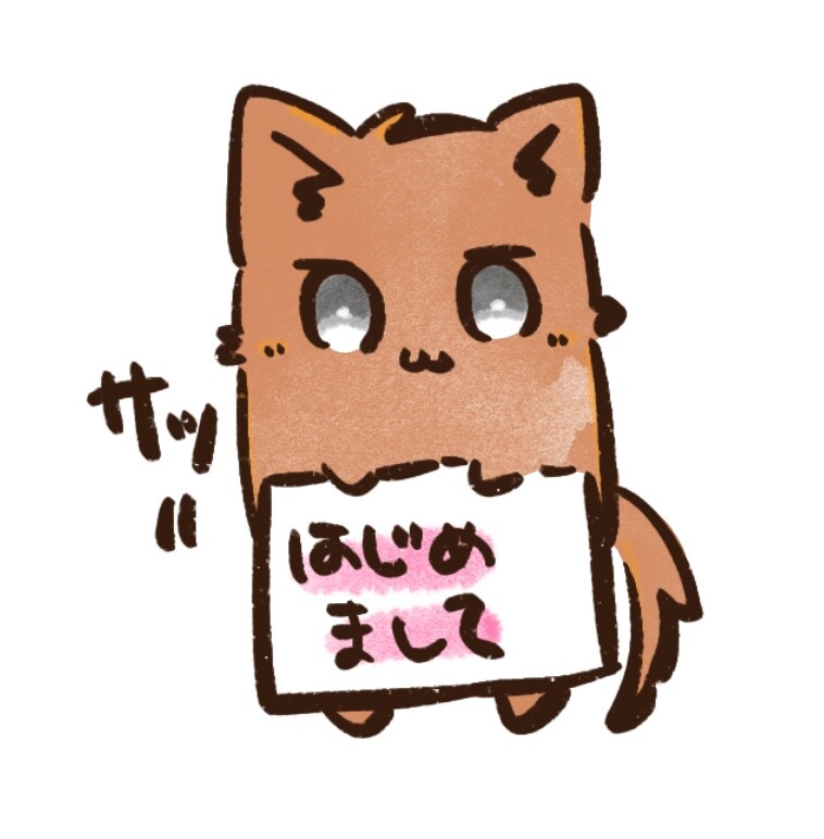 LINEスタンプ用に作成したキャラクター