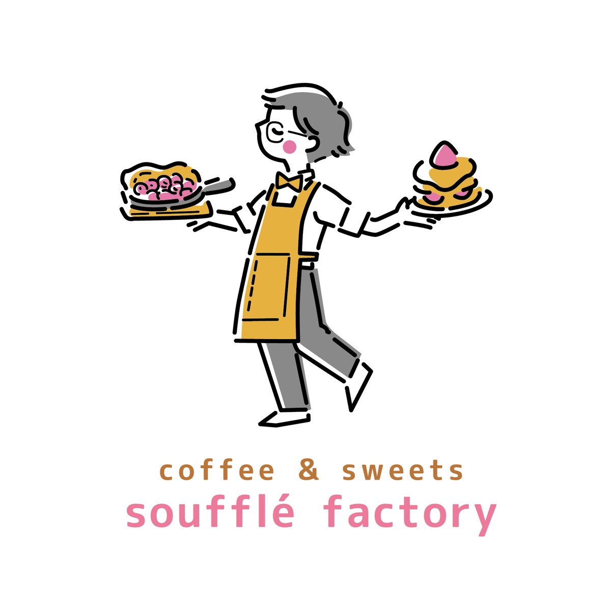 新店カフェのロゴデザイン