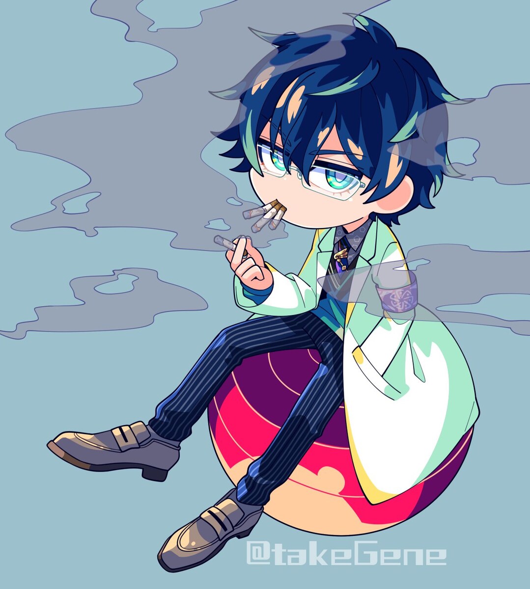 デフォルメイラストサンプル02
