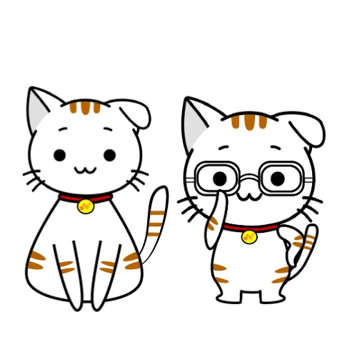 仕事猫と4足の猫