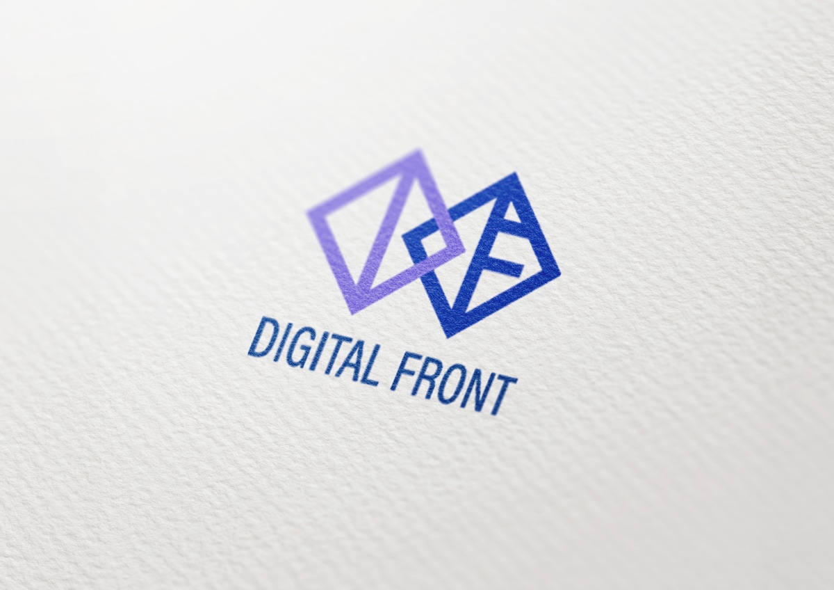 【ロゴ】DIGITAL FRONT(webマーケティング)