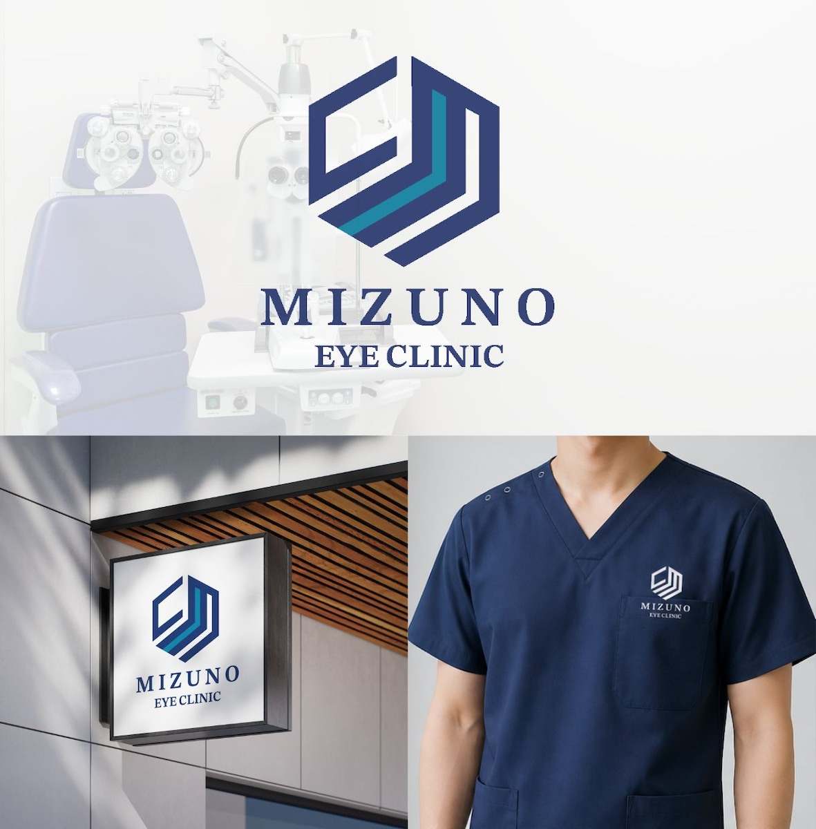 ロゴ｜MIZUNO EYE CLINIC様