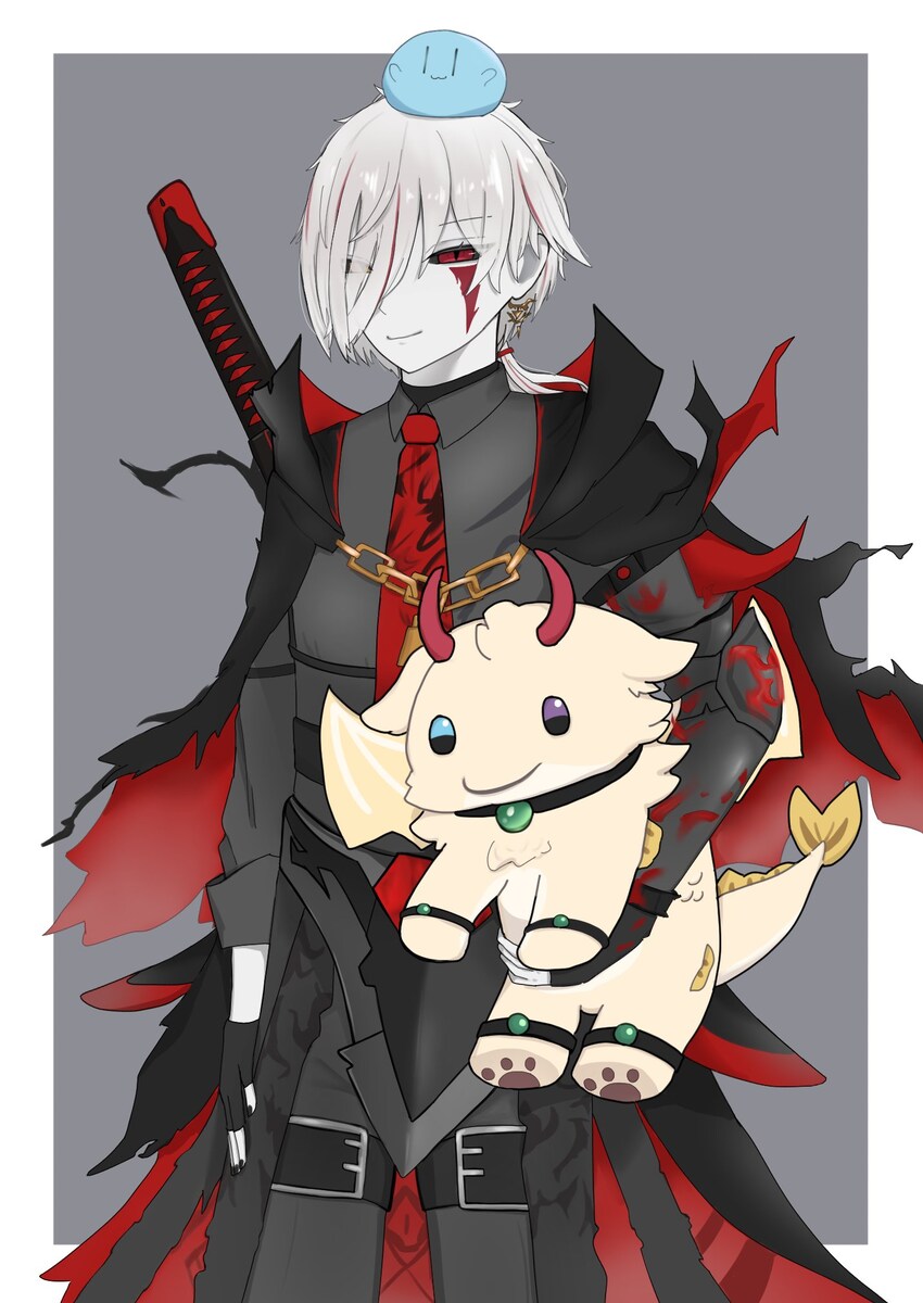 しずく様のお祝いイラスト