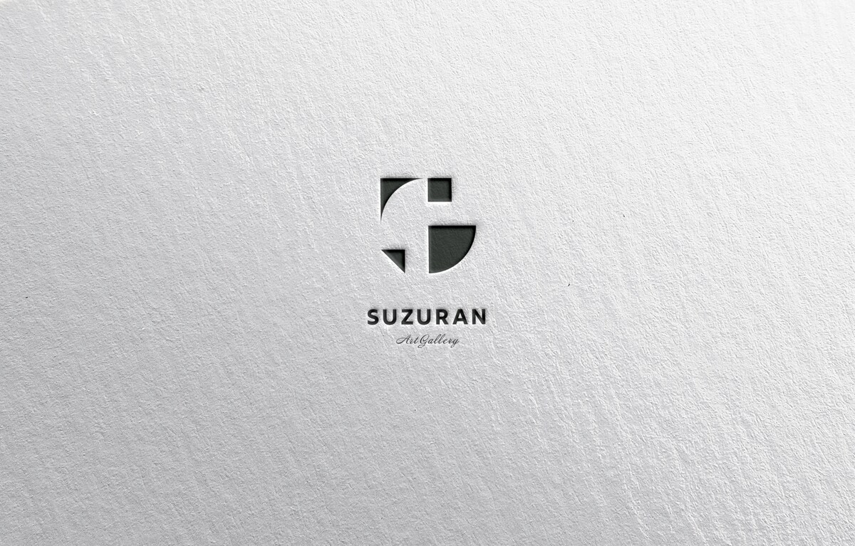 SUZURANアートギャラリー様のロゴデザイン