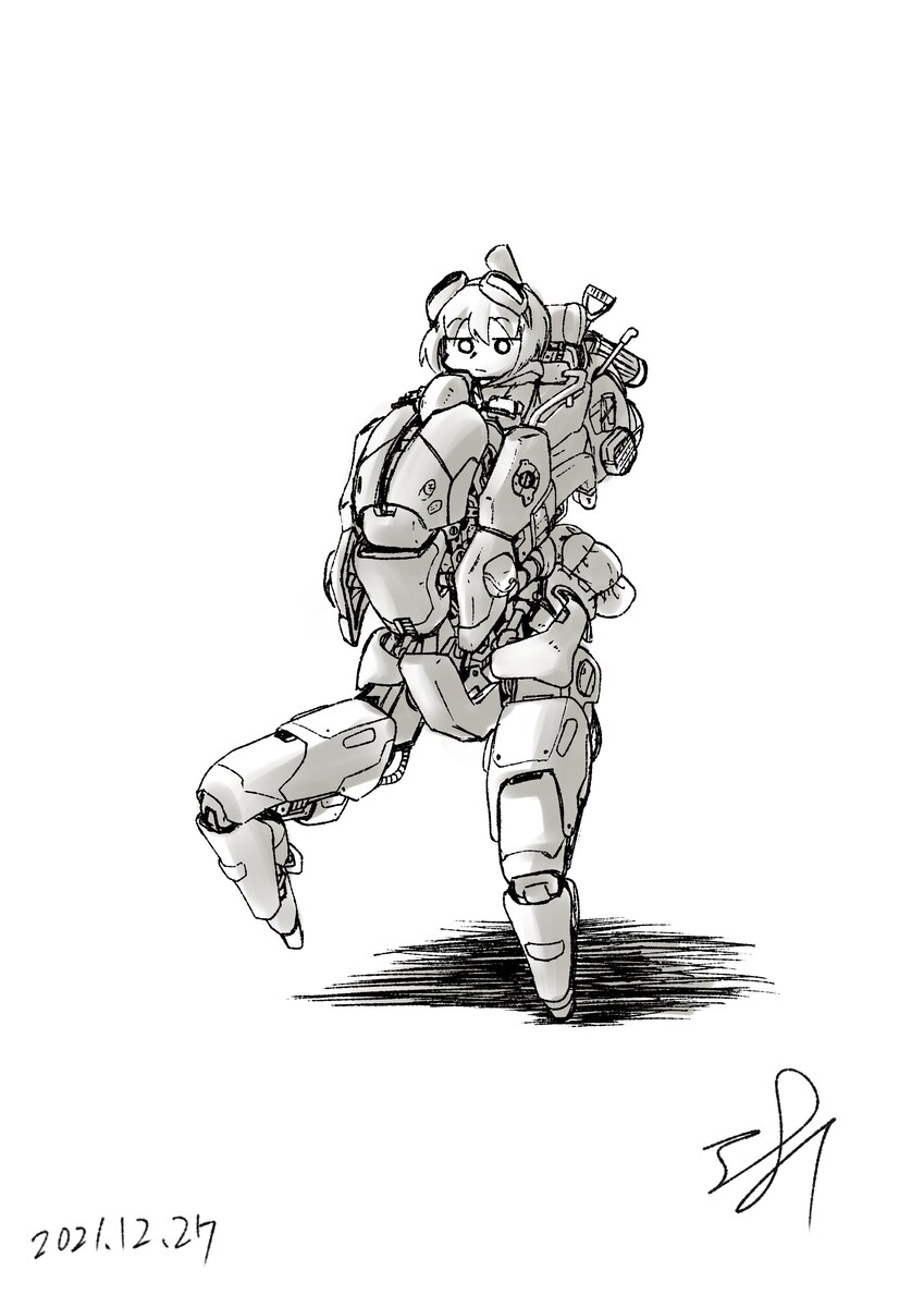 ロボットのらくがき