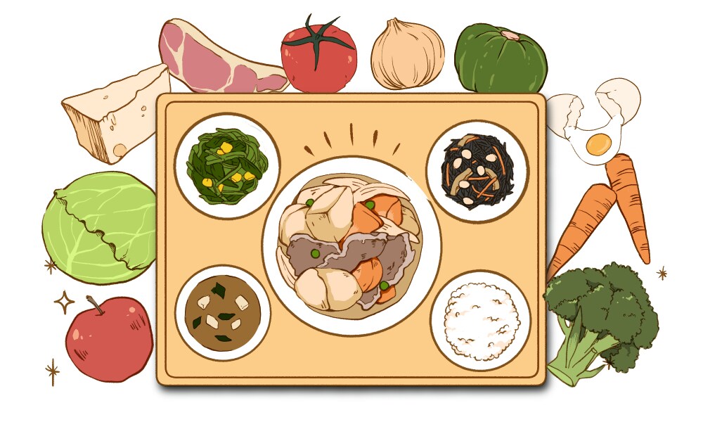 バランスの良い食事