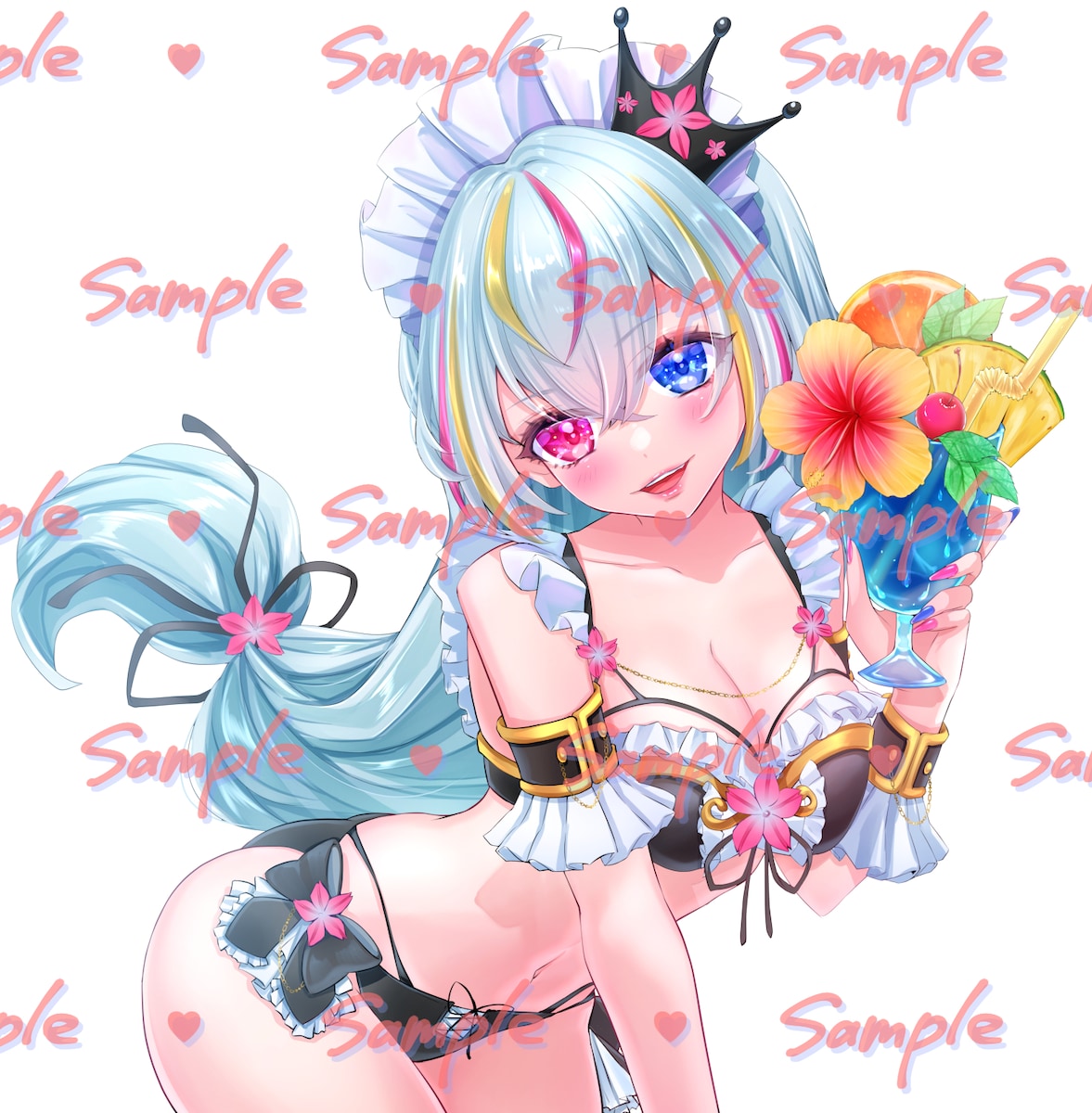 かわいい水着の女の子
