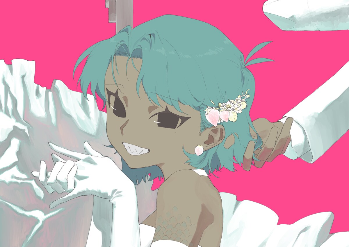 歌ってみたサムネ風イラスト
