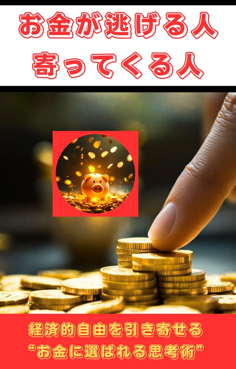 Kindle電子書籍『お金が逃げる人寄ってくる人』執筆・出版