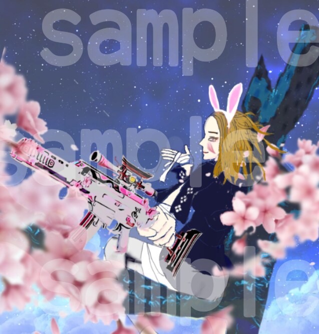 荒野行動アイコン制作