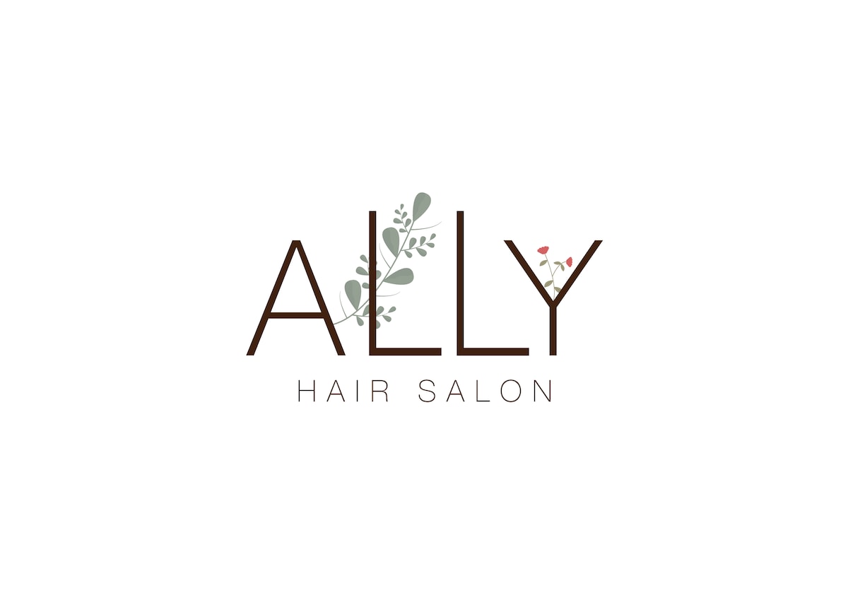 ヘアサロンロゴデザイン