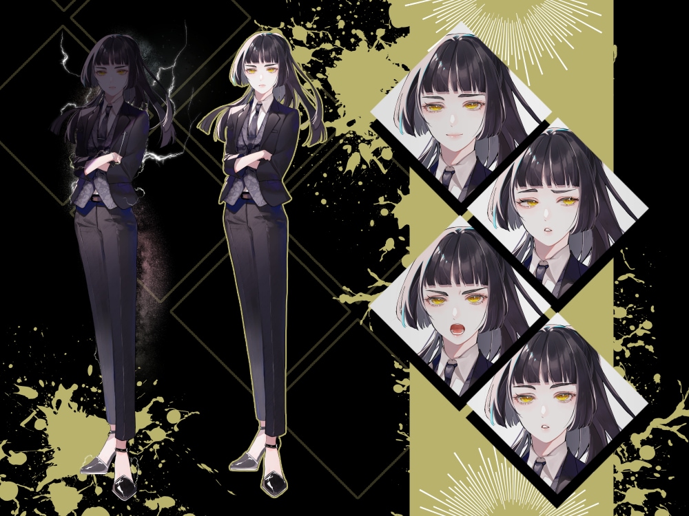 TRPG用キャラクター立ち絵