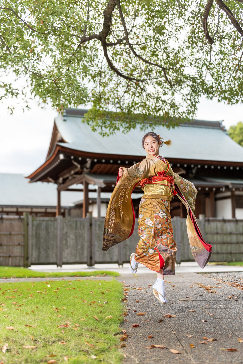 成人式の前撮り