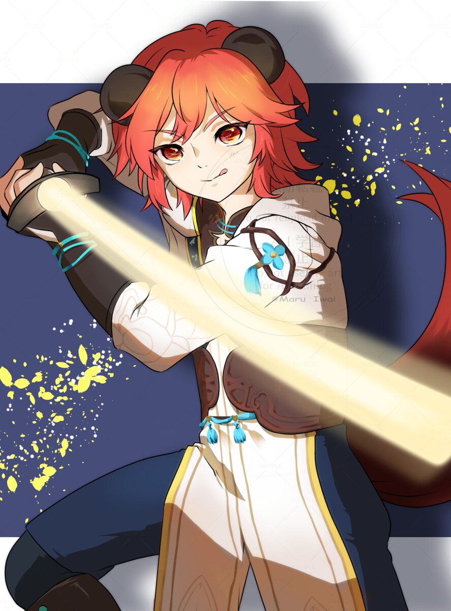 1枚絵（男性）