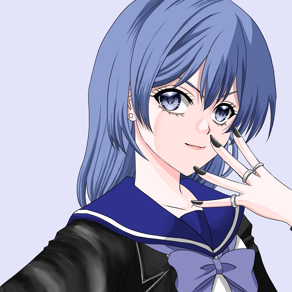サービスに必要で描きました。