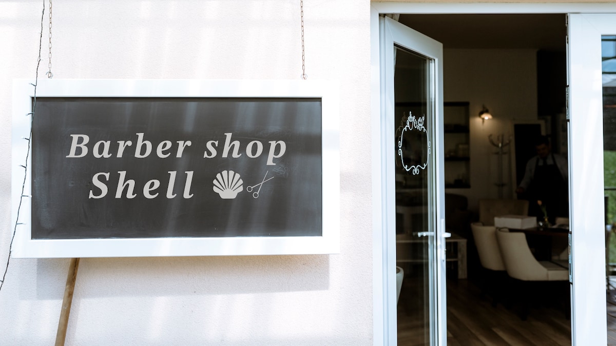 バーバーサロン✂︎  barber shop shell 様