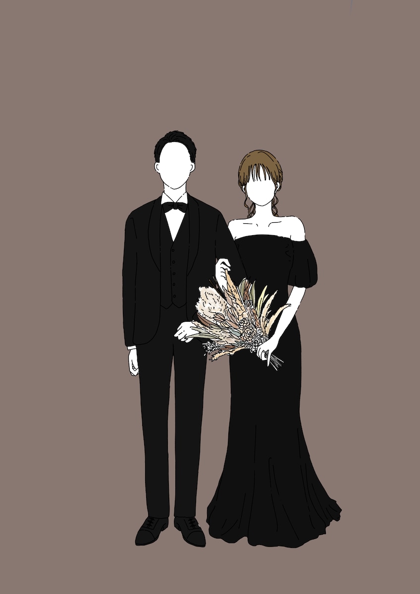結婚式用イラスト