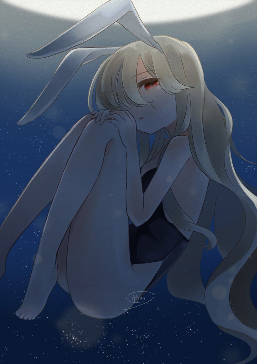 月とうさぎ