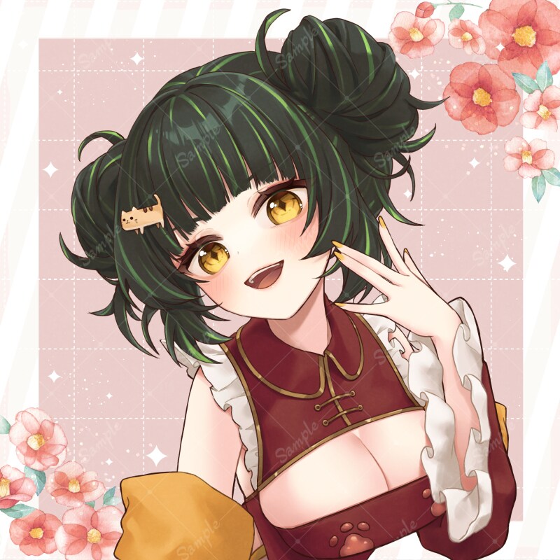 イラスト：胸上