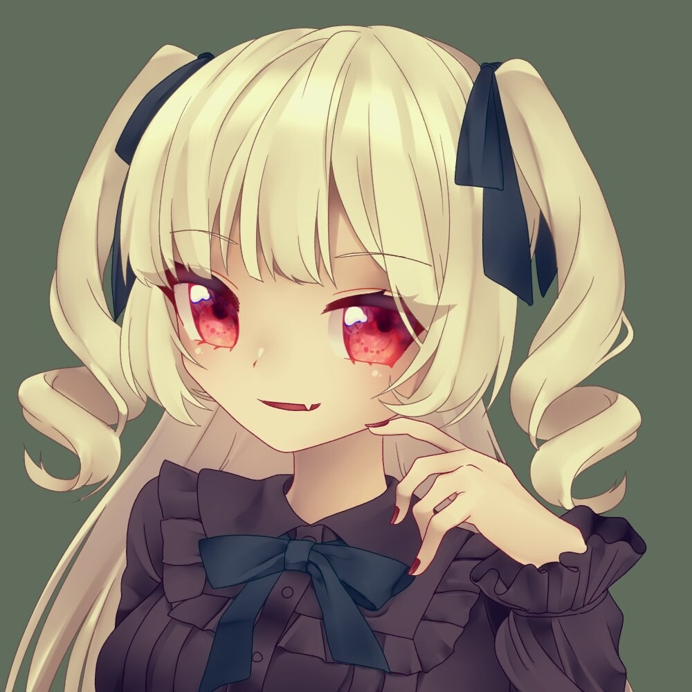 創作少女のアイコン