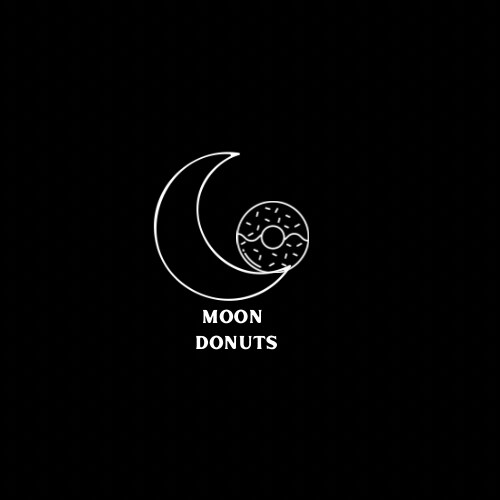 MOON DONUTS」のロゴです。
