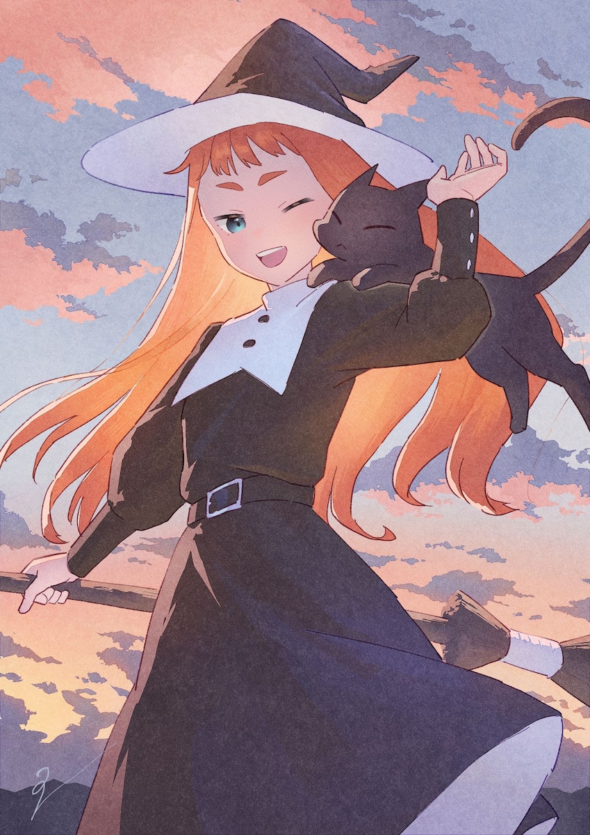 魔女と猫