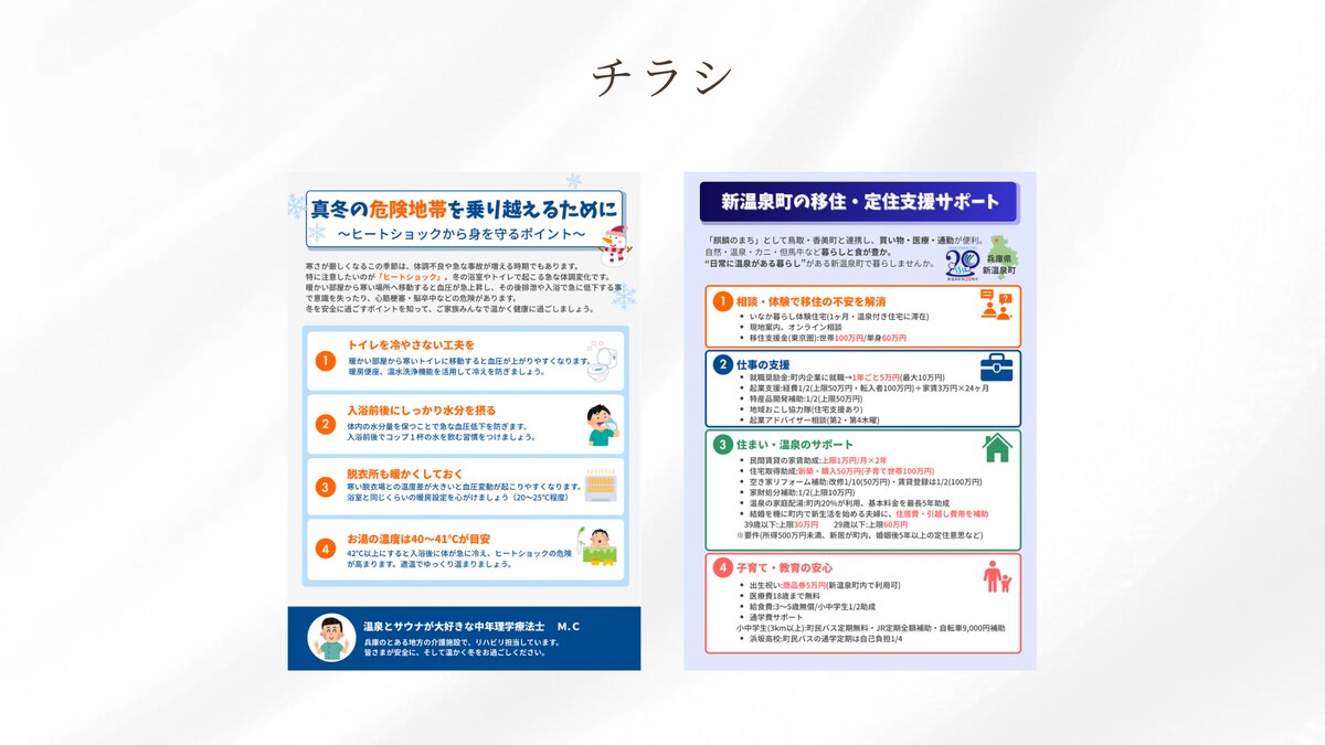 チラシ作成