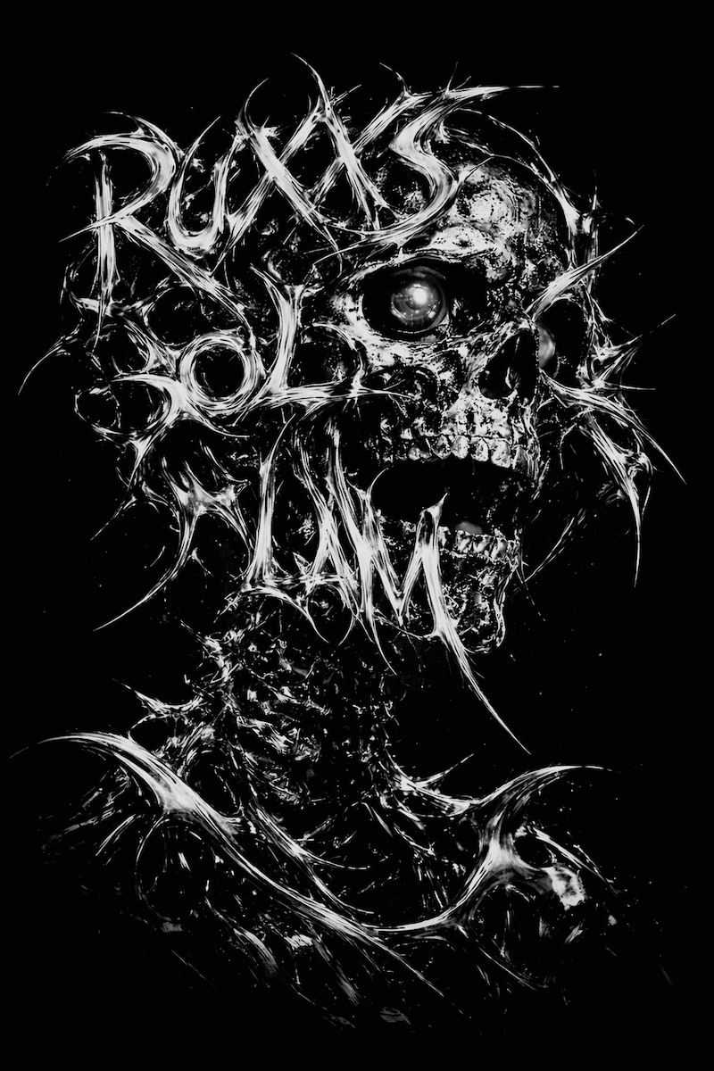 RUXXXSØLØGLAM ポスターデザイン