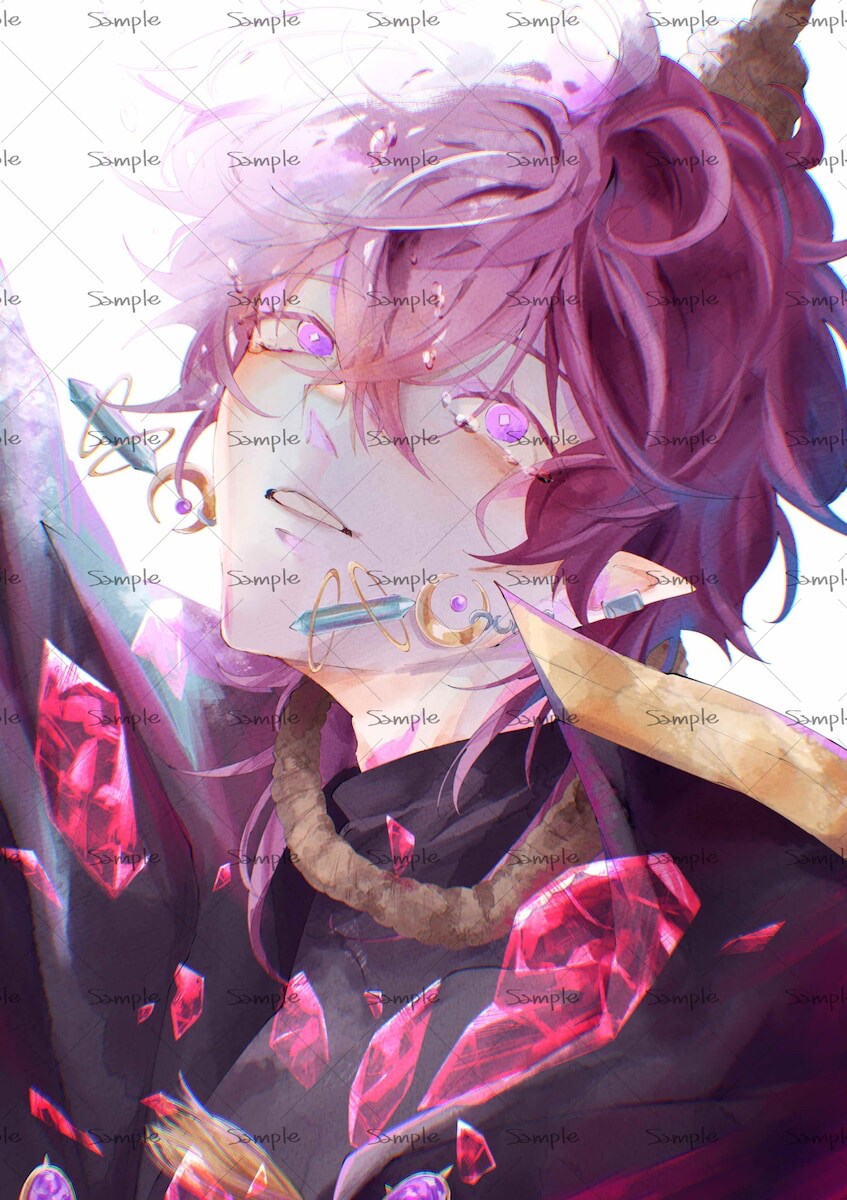 オリジナルキャラクターイラストサンプル