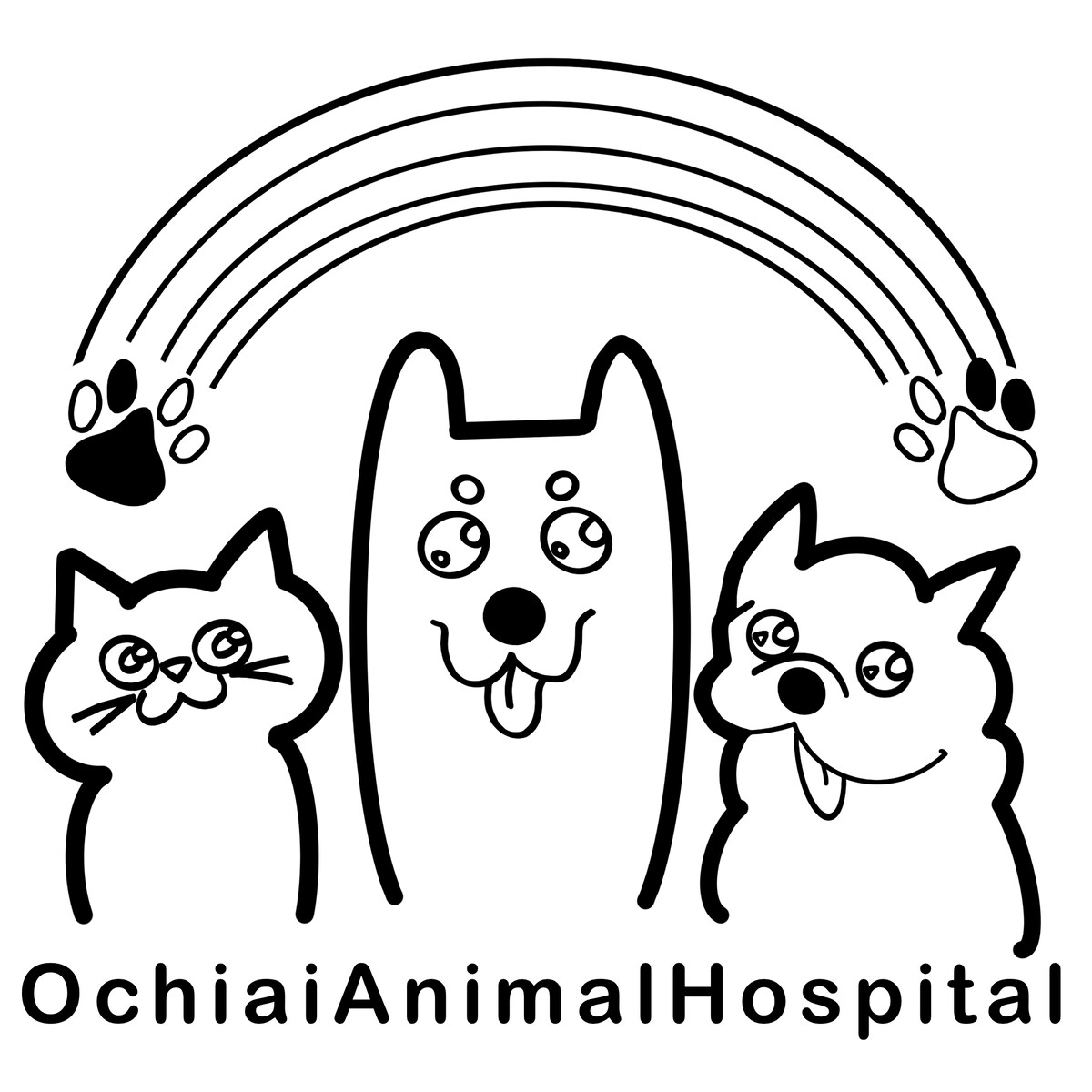 動物病院の販促グッズイラスト作成