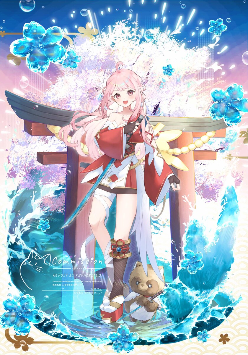 1枚絵／立ち絵／ファンアート／ネットプリント