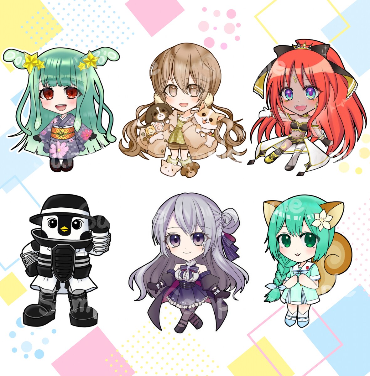 VtuberさんSDキャラ