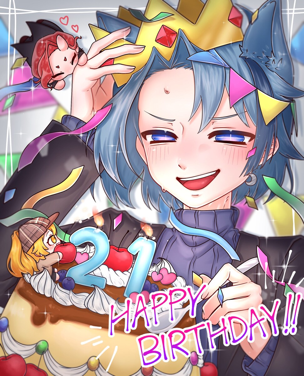 誕生日イラスト