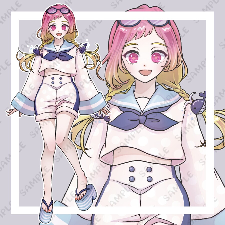 男の娘立ち絵