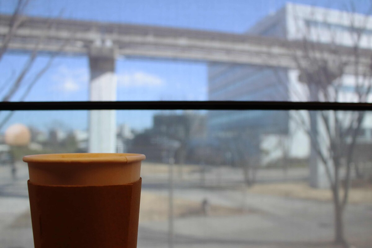 カフェからみえる風景