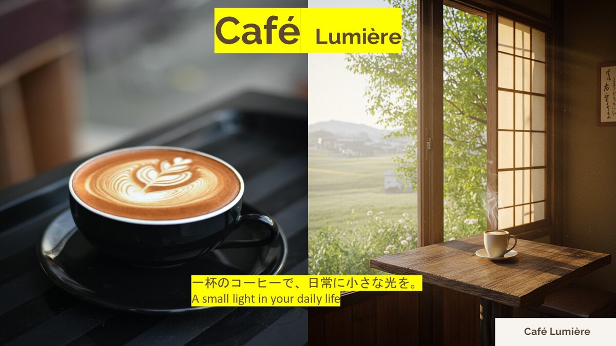 架空のカフェの紹介